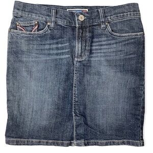 Old Navy Women's Blue‎ Denim Jeans Stretch Skirt​​
